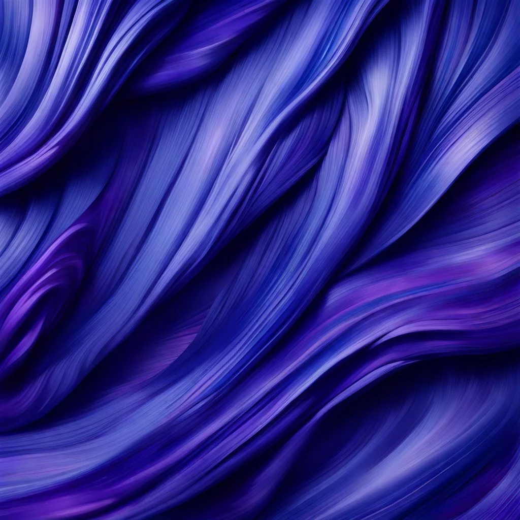 Hyper Realistic Navy-Blue & Purple Brush-Strokes Background