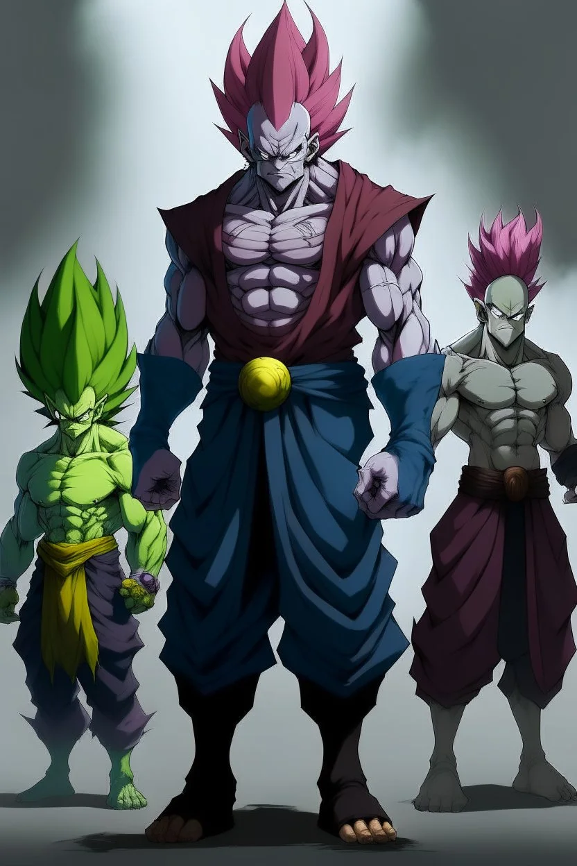 Hades, Majin, DBZ