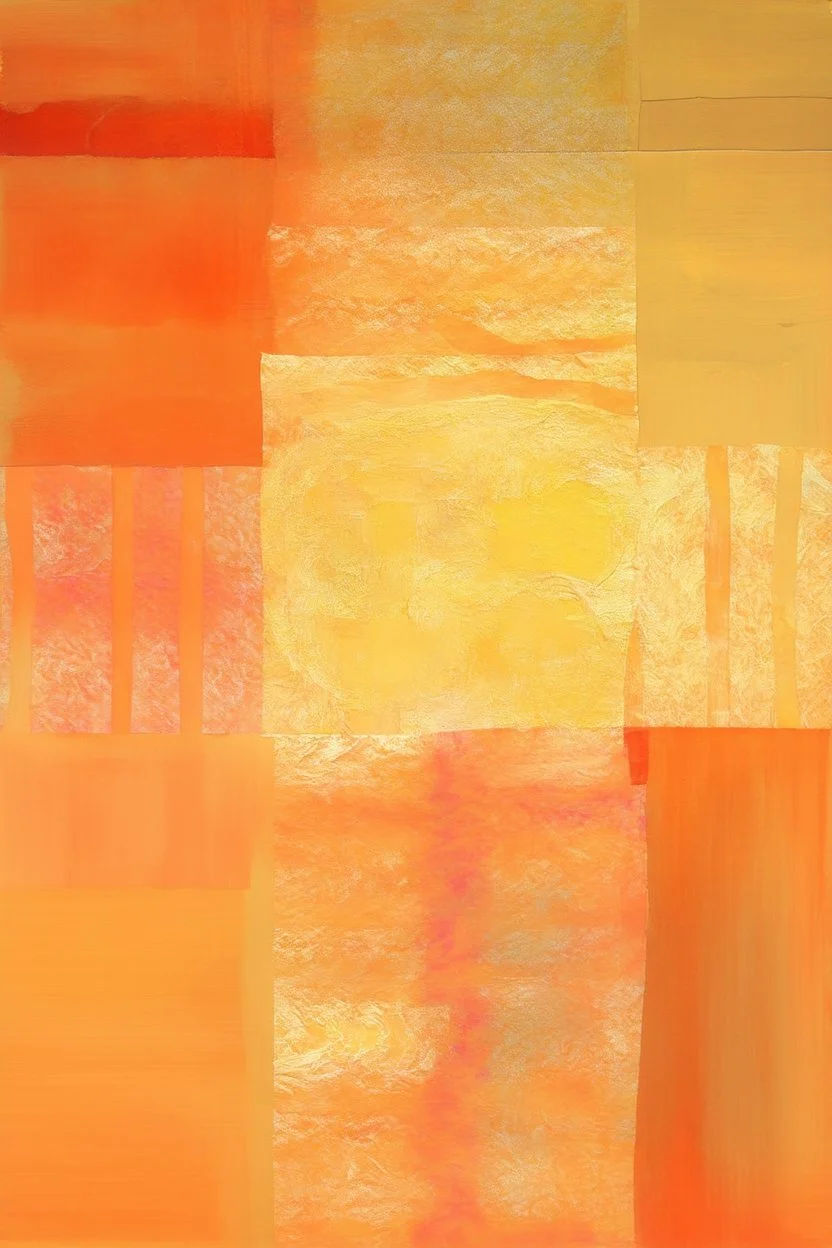 Sonic waves; Mixed Media Collage