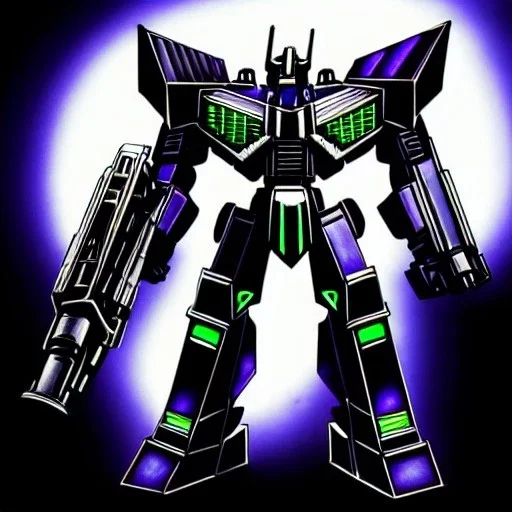 ultra detailed fullbody Drawing of Decepticons Shockwave , extremely detailed digital painting,intrincate, extremely detailed face,crystal clear Big Glowing eyes, mystical colors , perfectly centered image, perfect composition, rim light, beautiful lighting, 8k, stunning scene,extremely sharp detail, finely tuned detail, ultra high definition raytracing, in the style of robert e howard and pablo oliveira and Ken Kelley and Ohrai Noriyoshi and Simon Bisley