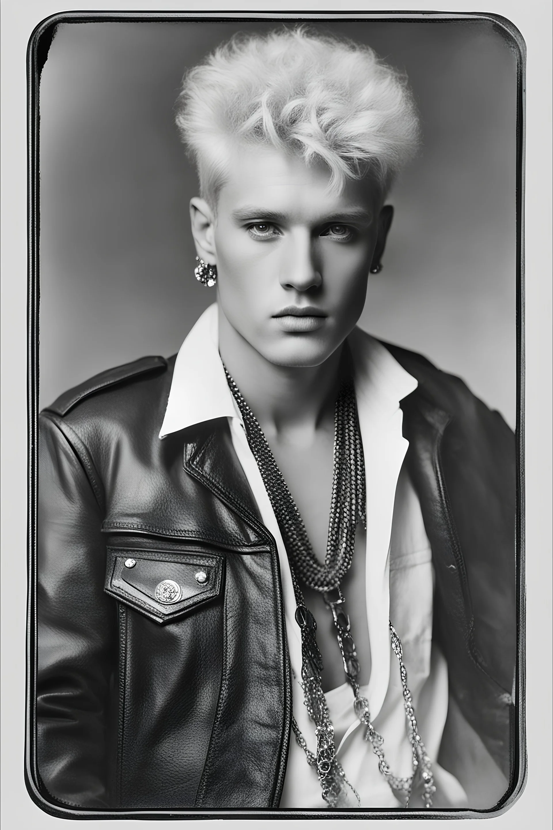 What 20-year-old Elvis Presley would look like if he was Billy Idol