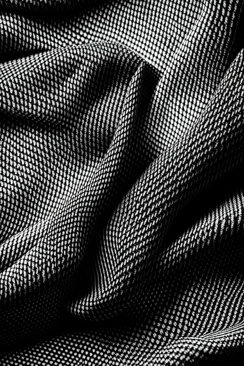 Cotton texture, black and white, tilable