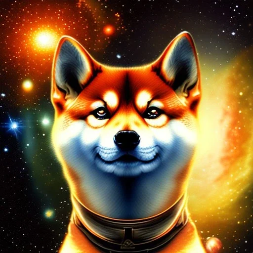 shiba inu galaxy moon