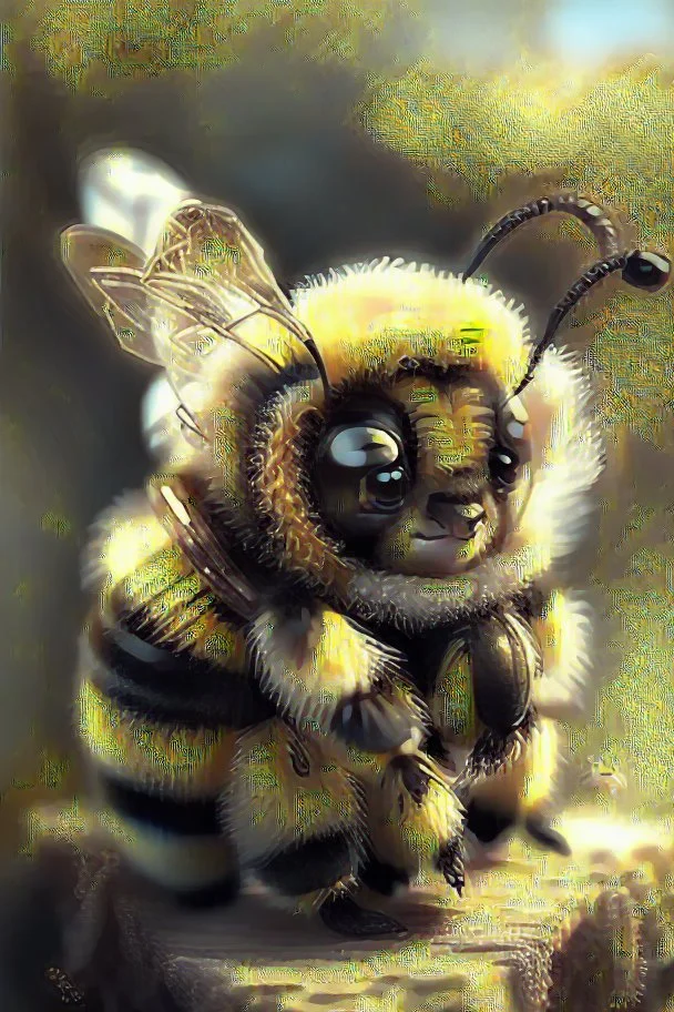 The most adorable bumble bee