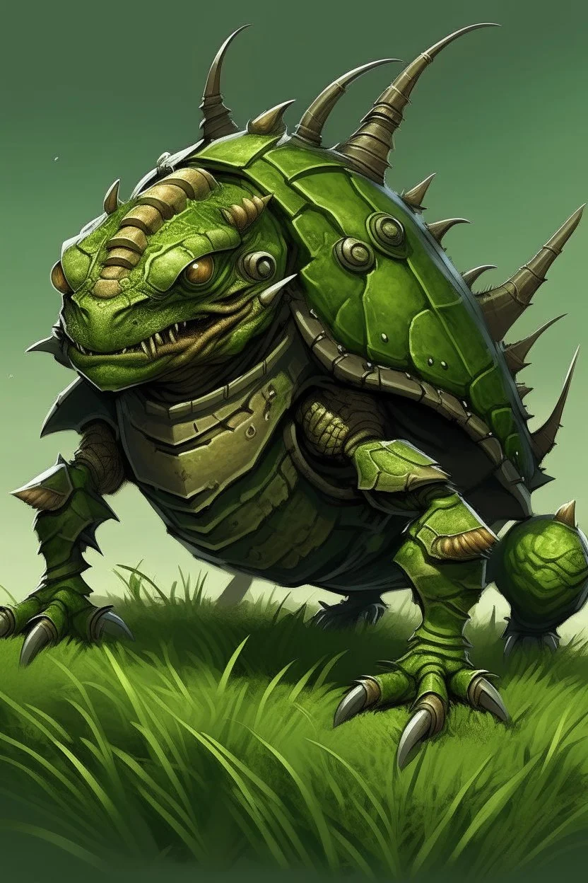 armored grasshoppere