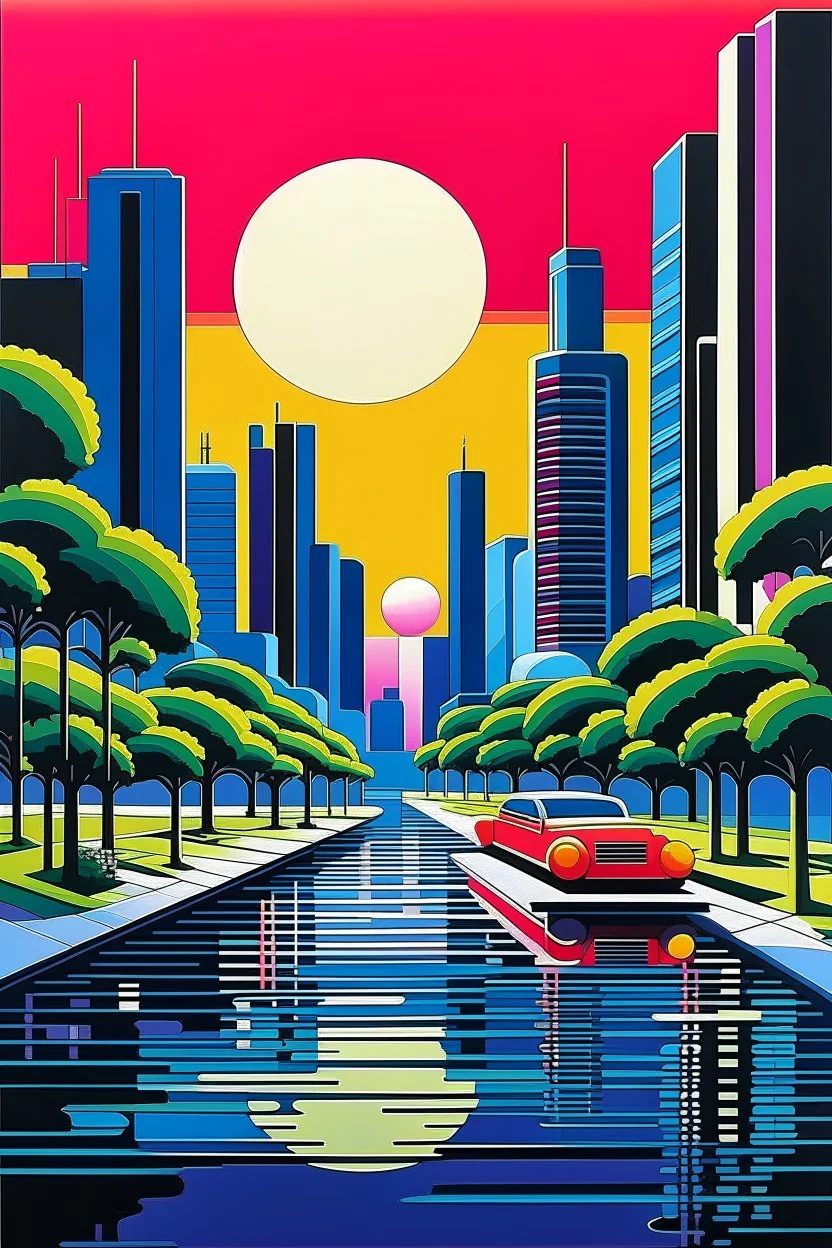 acceptance in the style of Hiroshi Nagai