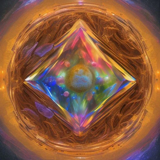 hedjuk,Tree of Life, crystal city crystalline in the sky, renderin, room, cosmic, opalescent, 100mm, opalescent, gemstones, crystals, object, other worldly,water, cristal rock ,bright, ice backg