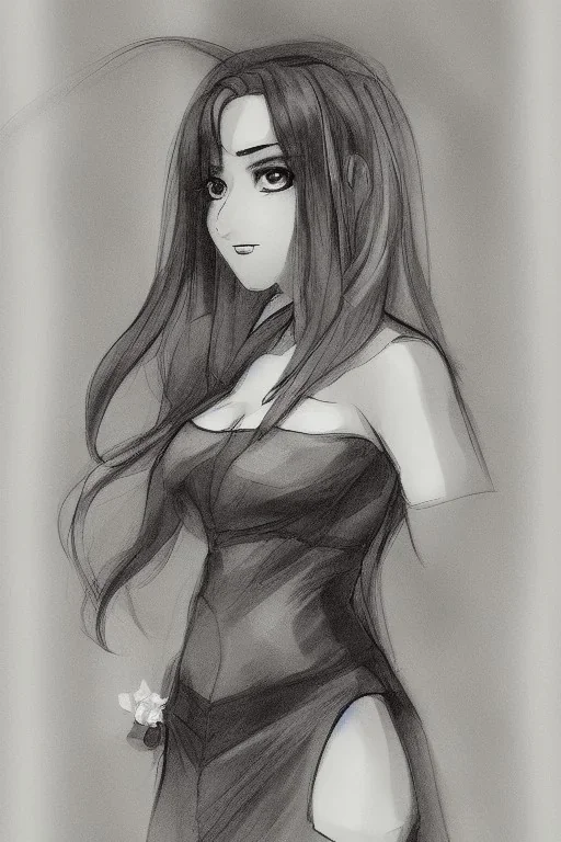 portrait, lady, full body shot, medium shot, Style of Pokémon