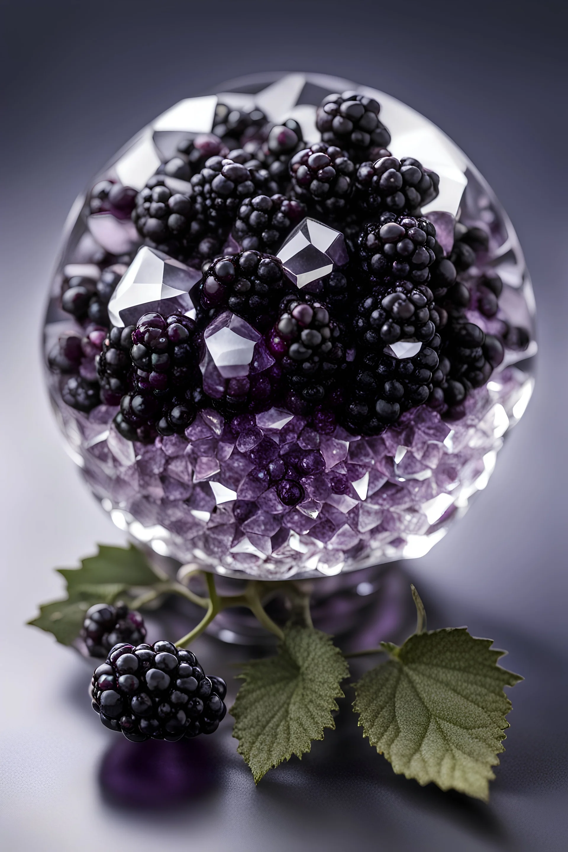 Crystal BlackBerry