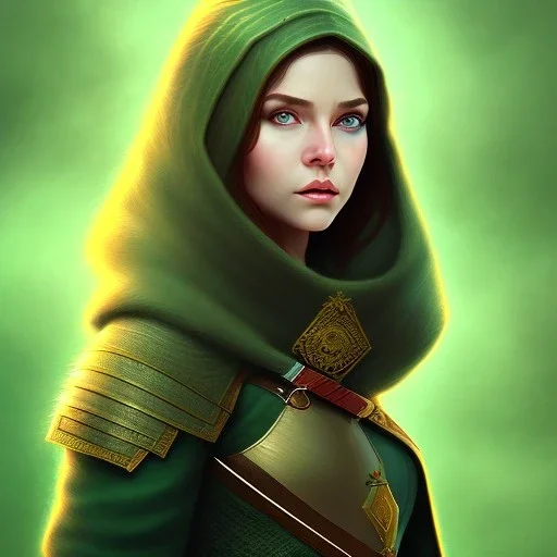 Halfling, woman, adventurer, green eyes, magic, Lilith, smooth, dagger