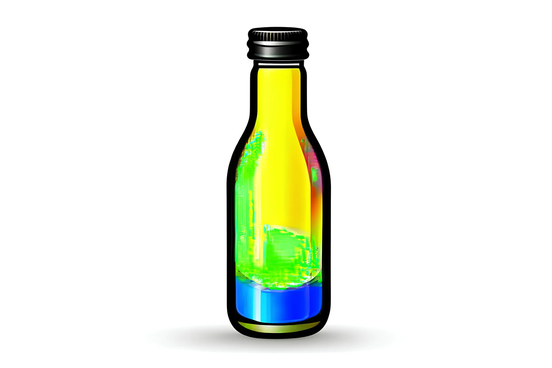 the bottle cover image design.there use to education software logo