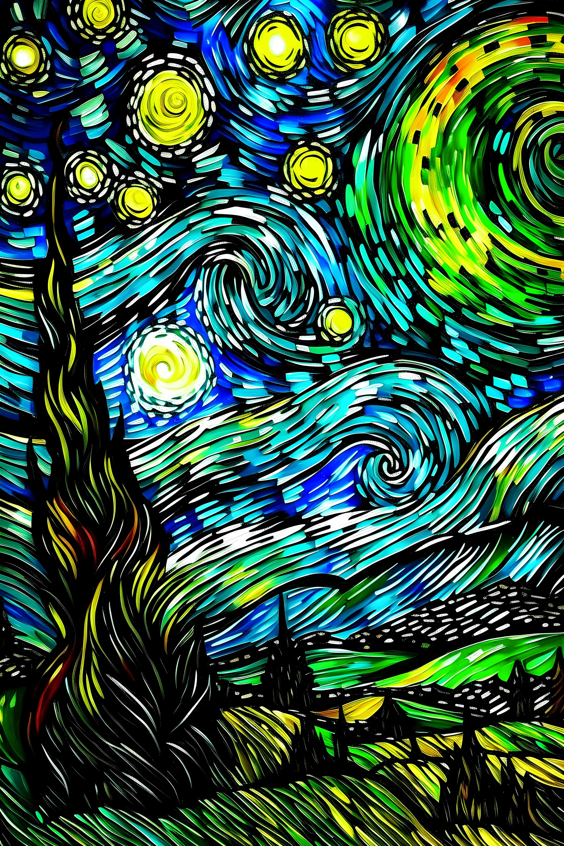 van gogh noche estrellada