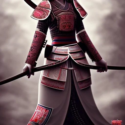 Beautiful women samurai