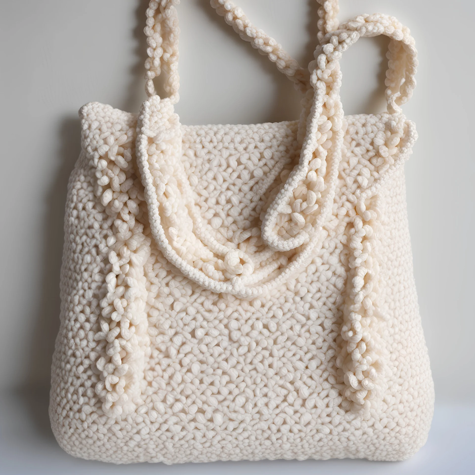 Crochet Seashell Bag / Basket 