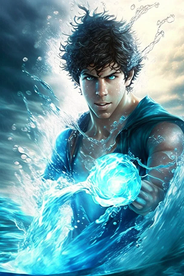 Percy Jackson with water powers