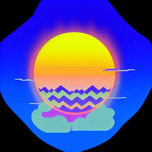 Alberta Fires, VaporWave, icon, forest fires, burning