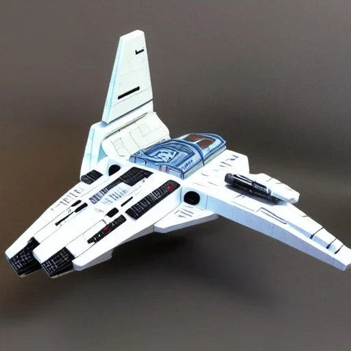 spaceships mix of star trek and star wars