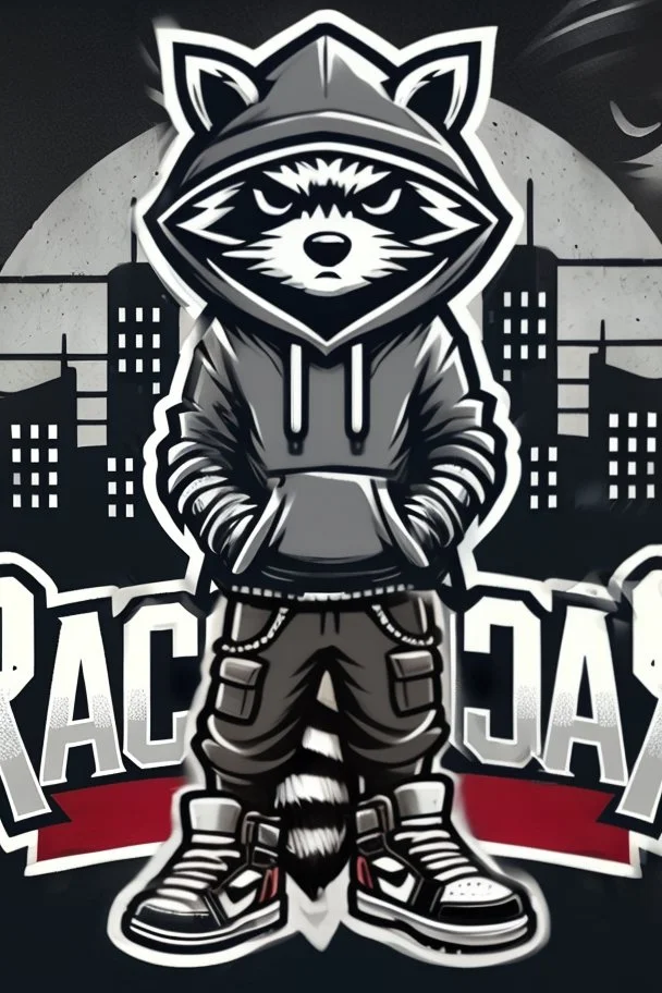 Logo to say "Raccoon Grime"