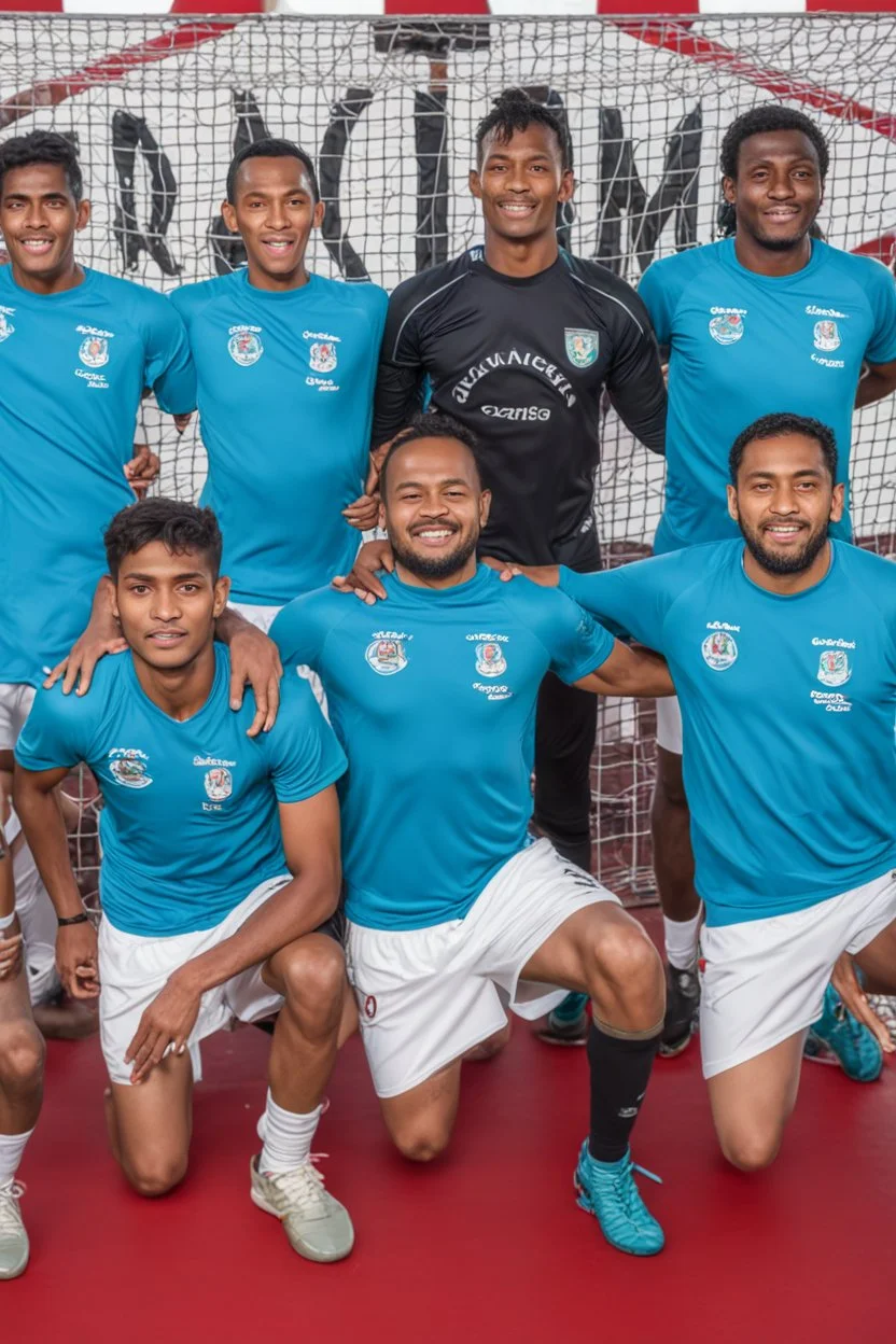 bangladesh football team, Filmado em Canon EOS R5, lente 50mm, profundidade de campo, velocidade do obturador 1/1000, f/2.8, balanço de branco, 6000k. Alta resolução, detalhes realistas, efeito HDR, grão de filme, 4K. –ar 16:10 –s 700 –q 5