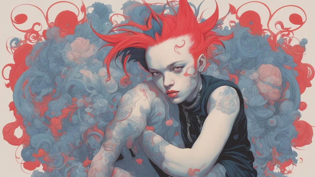 punk by James jean