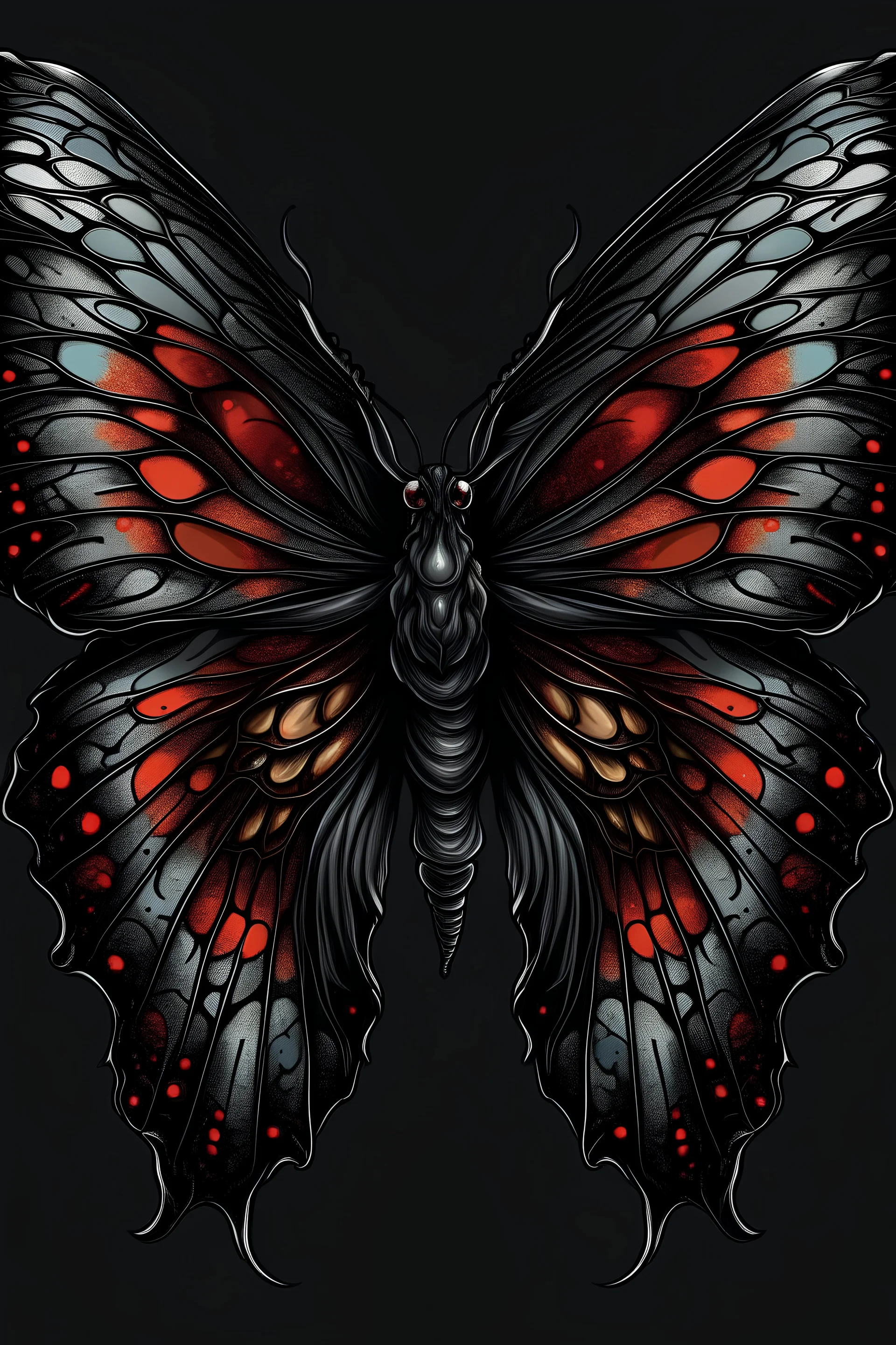 Evil butterfly wings