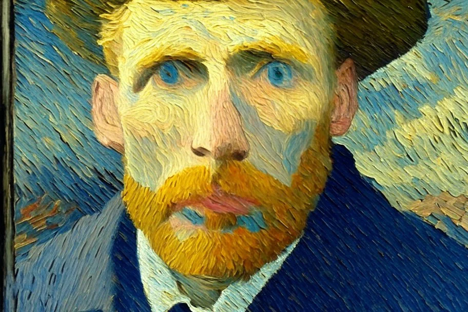 Self-portrait of van Gogh