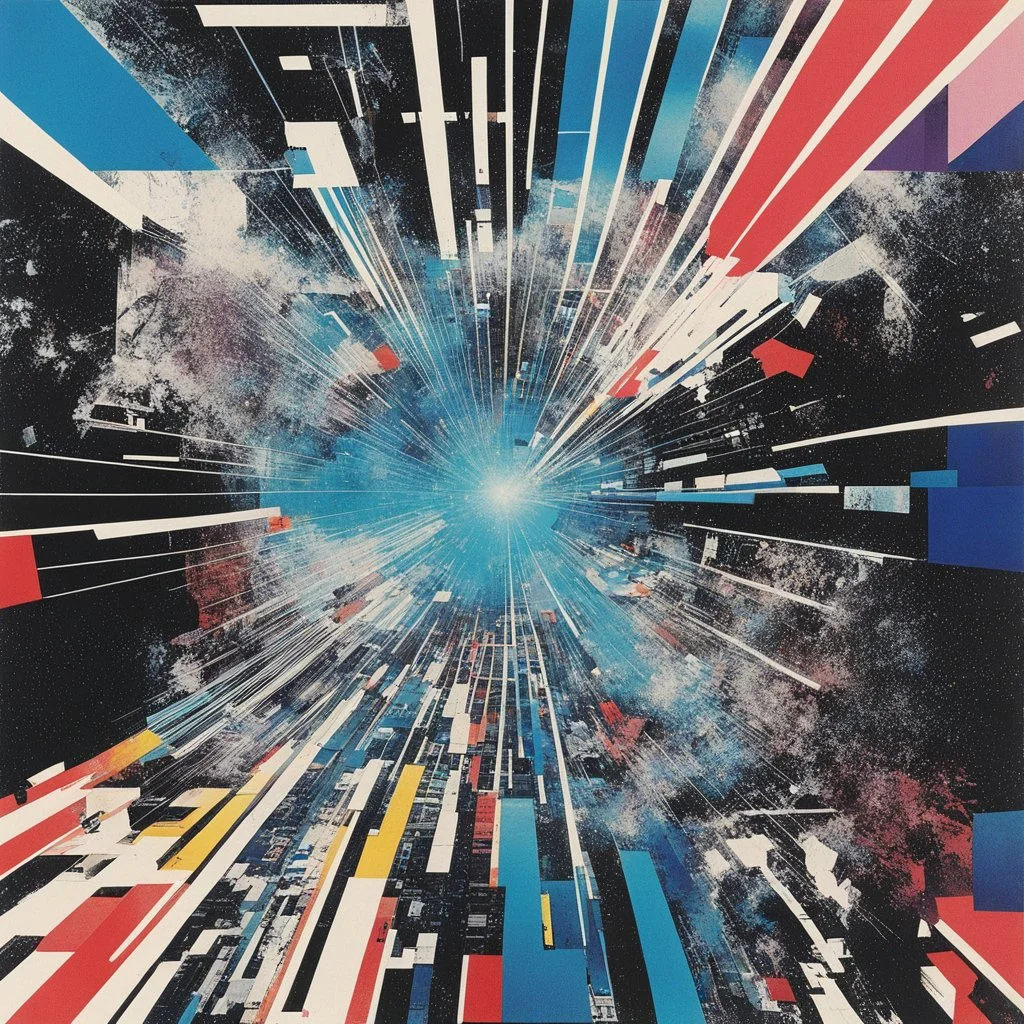 [Shattered Image by multiple bands of collage, distorted colours, double exposed: The Electronic Revolution (1970)] Break the rules, break the laws This is the moment we change it all Break the rules, break the laws This is the moment we change it all