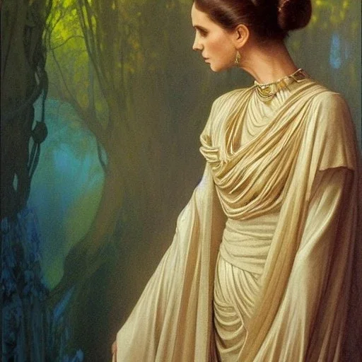 Princess leia goddess, perfect face, fantasy, beautiful face, gorgeous, intricate, dramatic lighting, emotionally evoking symbolic metaphor, highly detailed, photorealistic, artstation, concept art, smooth, sharp focus, art by albert aublet and krenz cushart, tomasz alen kopera, peter mohrbacher, and alphonse mucha, sharp focus, emitting diodes, smoke, artillery, sparks, racks, system unit, motherboard, by pascal blanche rutkowski repin artstation hyperrealism painting concept art