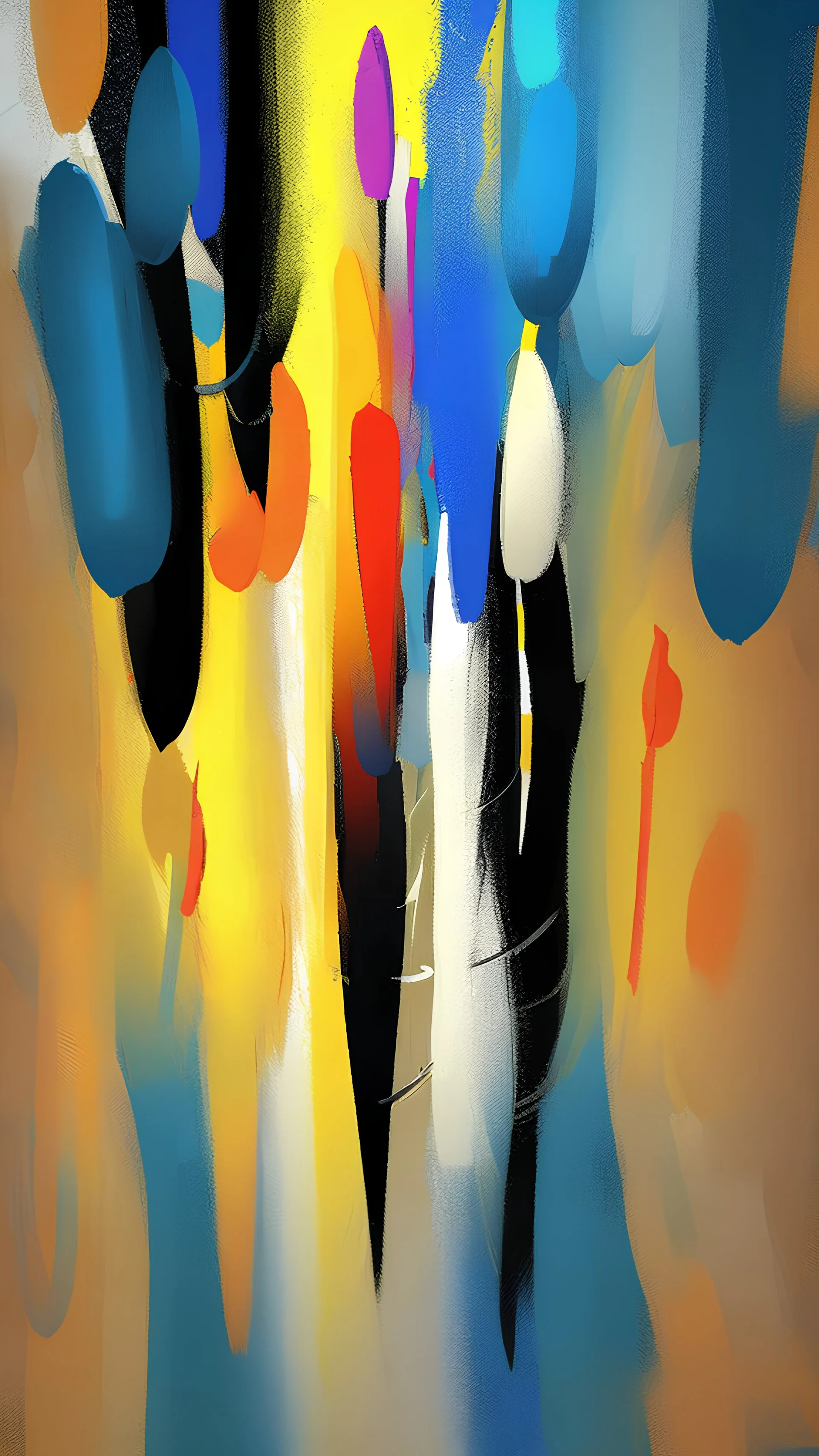 Abstract painting faith