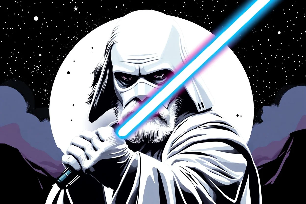 pop art pixels 1000 images jedi white skywalker