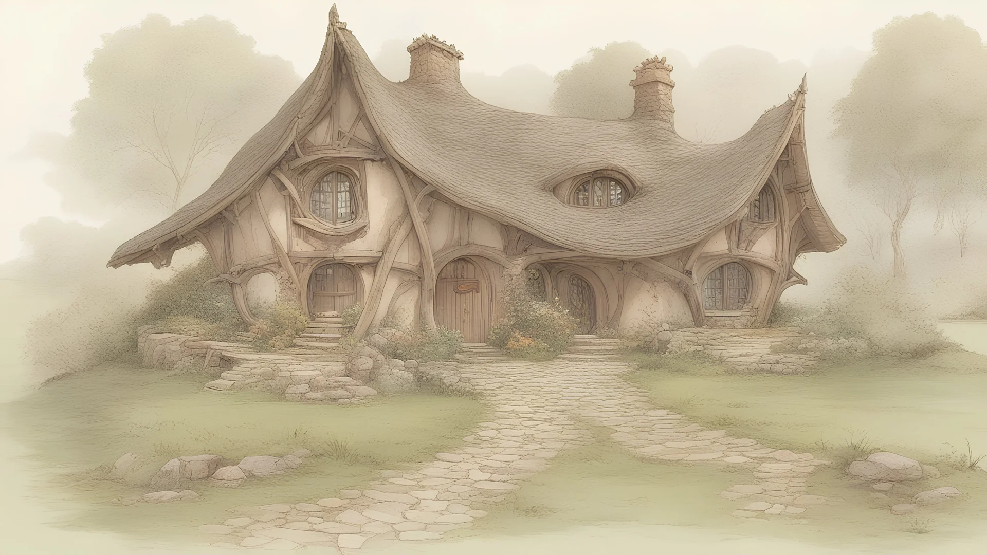 architecture hobbit vernaculaire