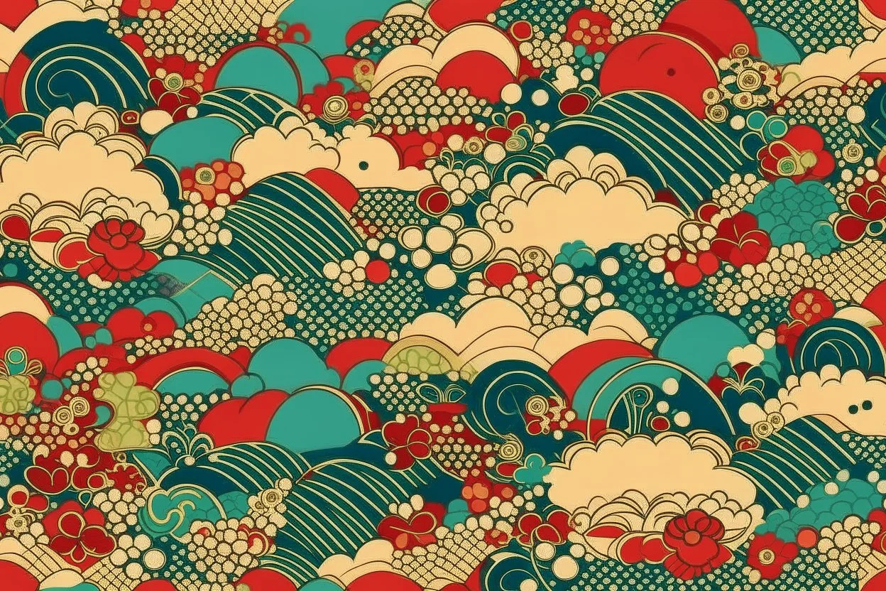 JAPANESE RETRO theme PATTERN