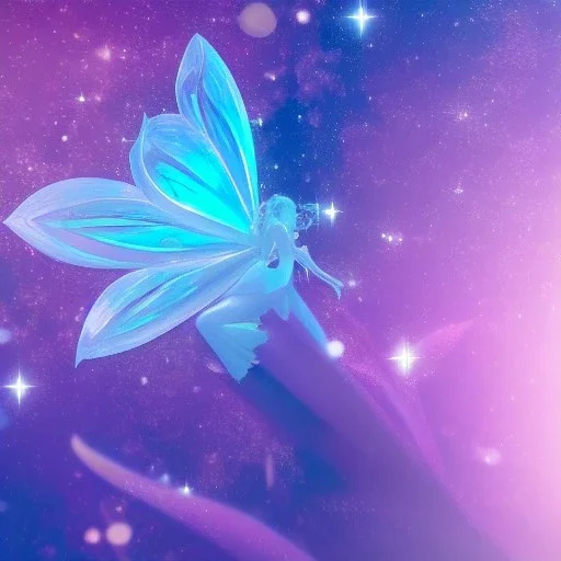 crystal subtle flower in a galactic ambiance beautiful fairy, transparent, delicate colors, in the foreground, full of details, smooth，soft light atmosphere, light effect，vaporwave colorful, concept art, smooth, extremely sharp detail, finely tuned detail, ultra high definition, 8 k, unreal engine 5, ultra sharp focus