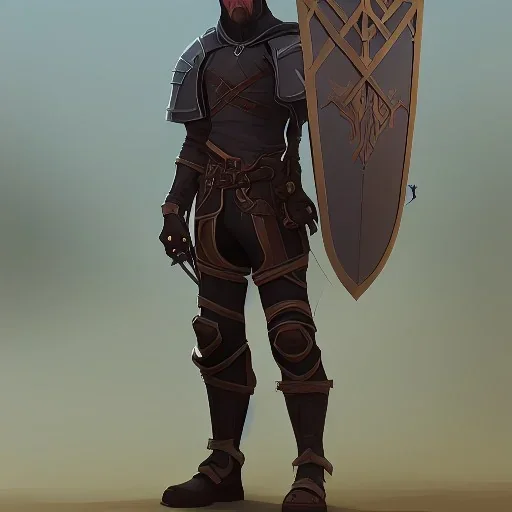 medieval knight traveling