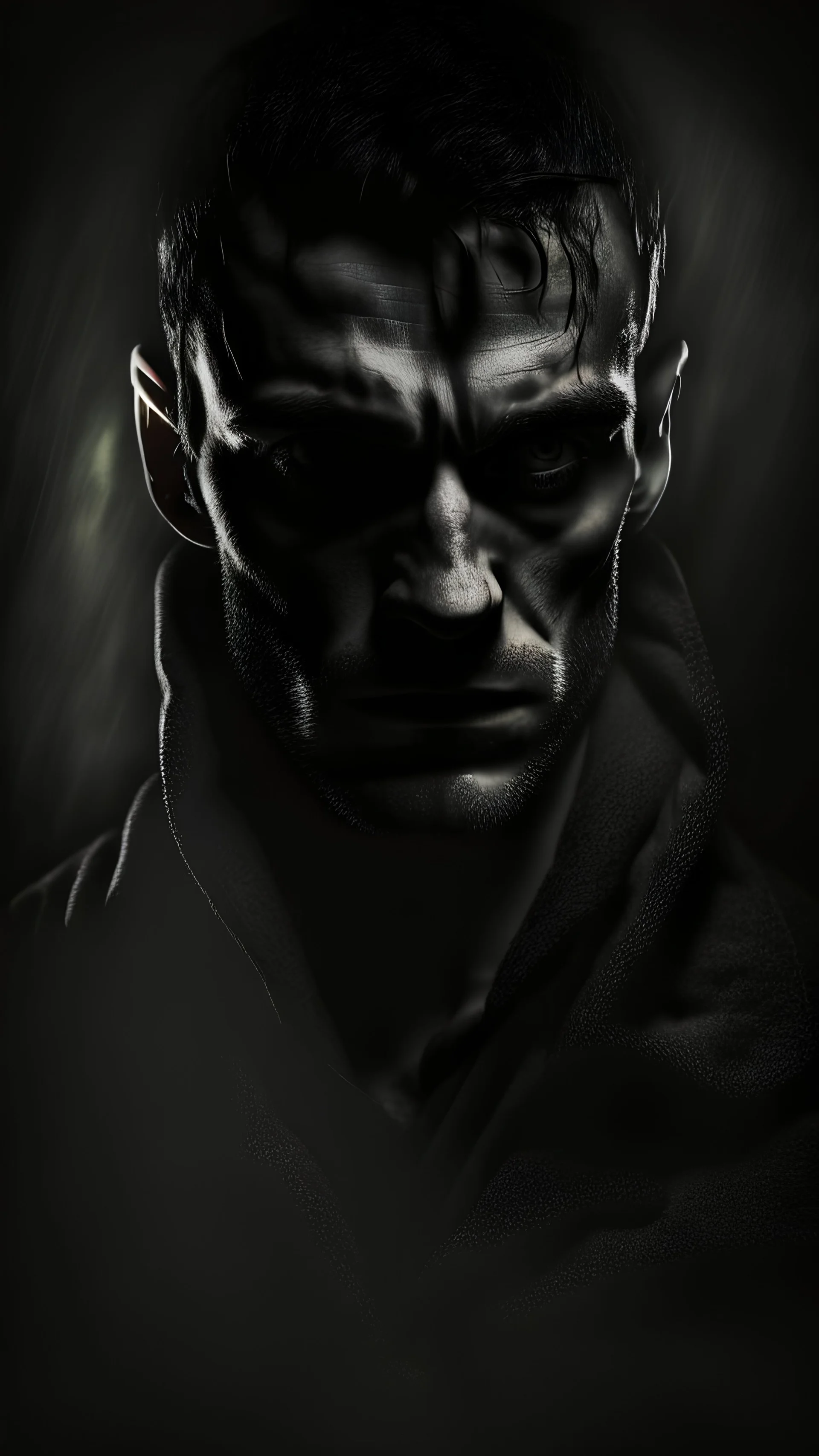 dark photo english man