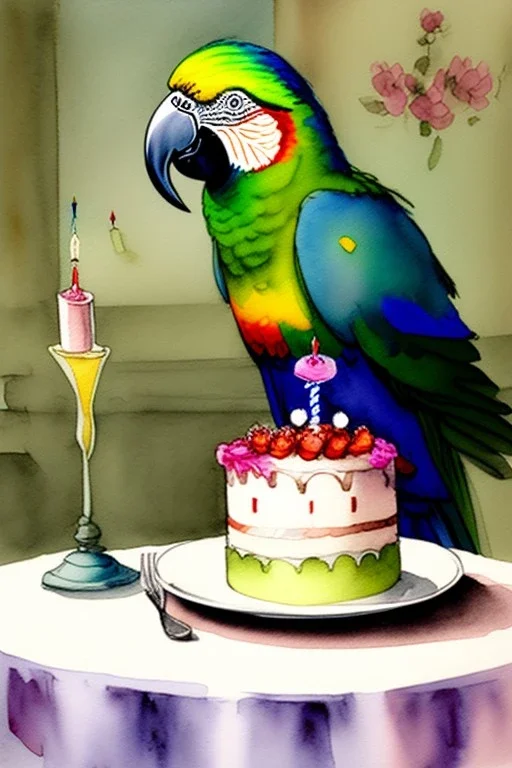 tropical parrot cake www.soonjasbakery.com | Bolo de casamento, Festa  passarinho, Bolo