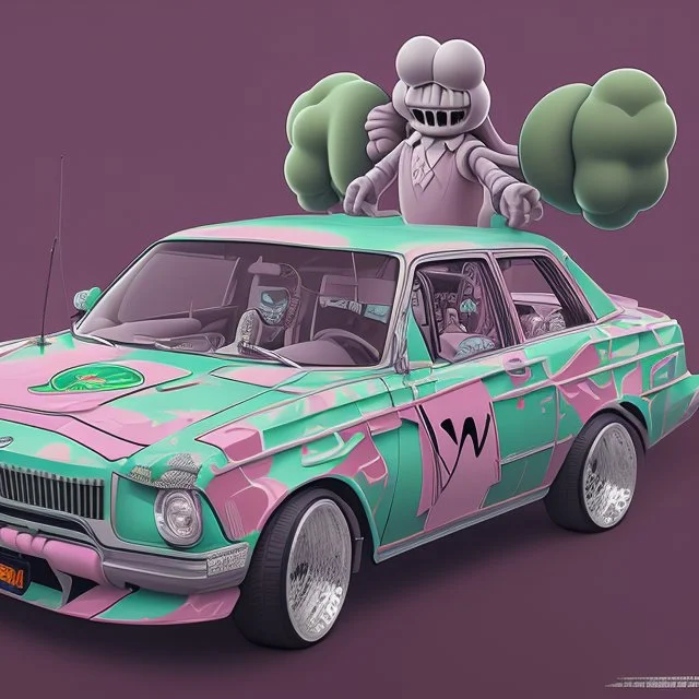 car crush by kaws