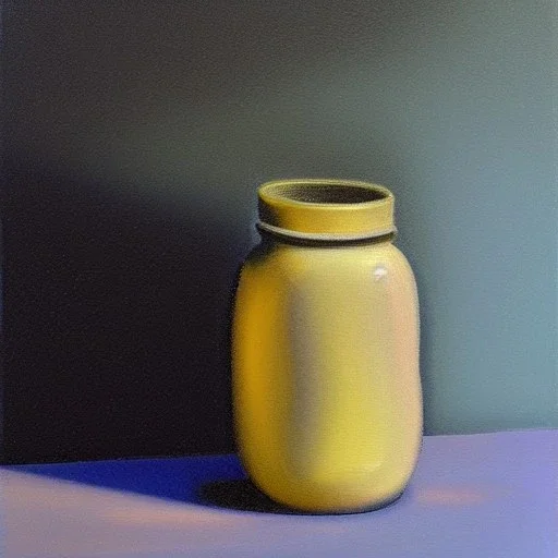 still life jar