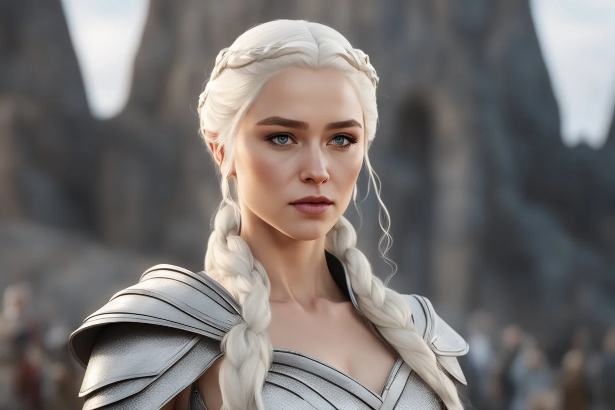 Daenerys Targaryen in 8k Afukuro anime artstyle , Targaryen them, white costum, close picture, highly detailed, high details, detailed portrait, masterpiece,ultra detailed, ultra quality