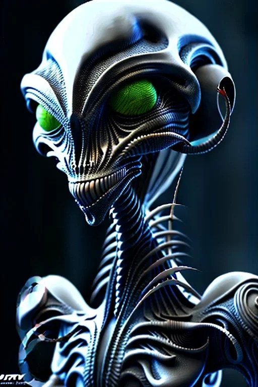 alien, devil, 8k, finely detailed, photo realistic.