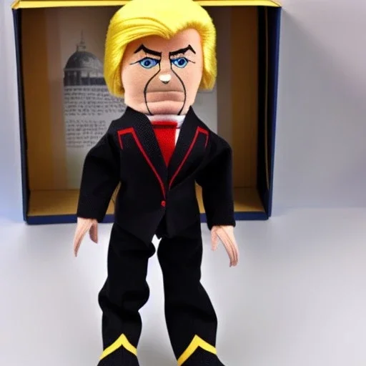 Gi joe donald Trump doll with box