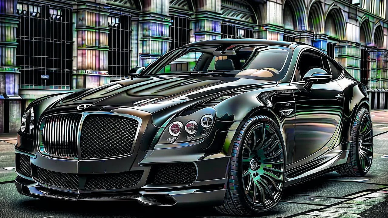 Cross between bentley and a mustang