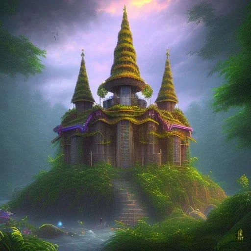 Jungle temple