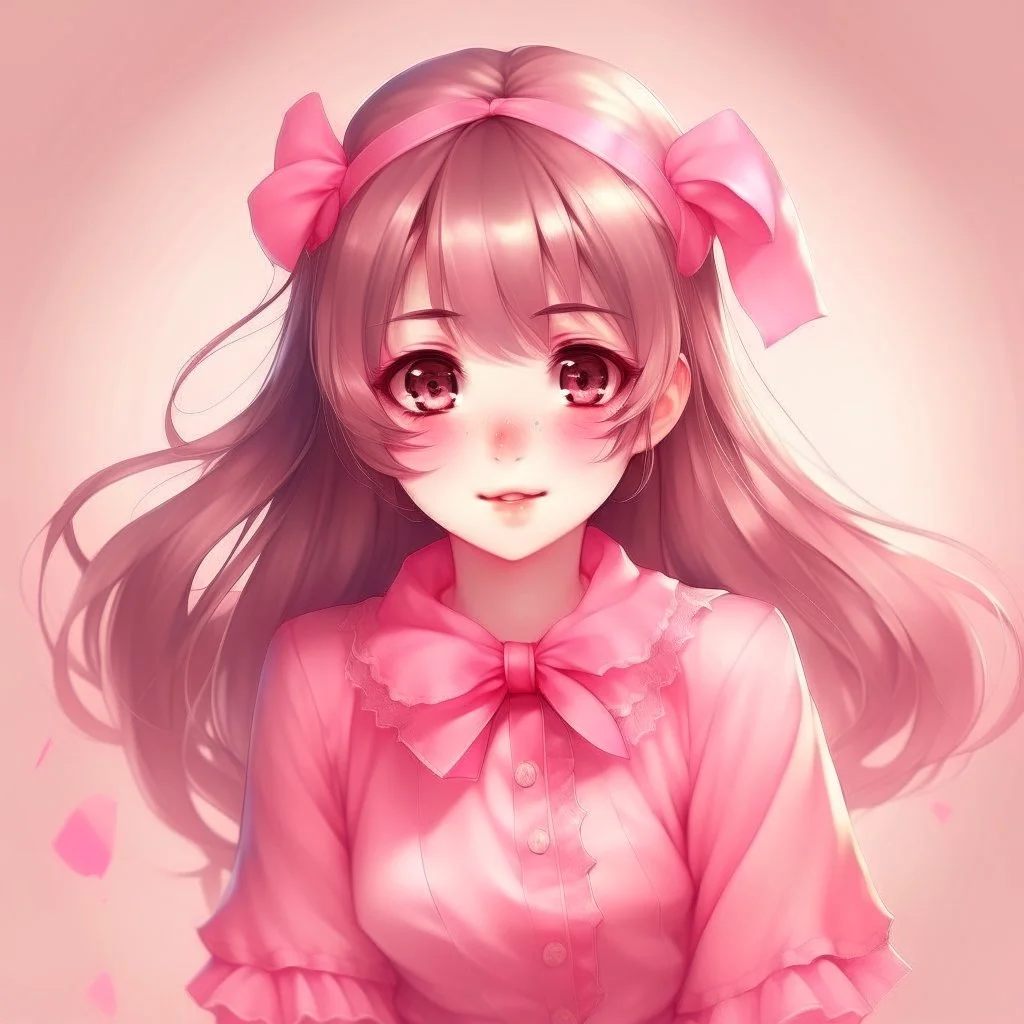 girl loli pink