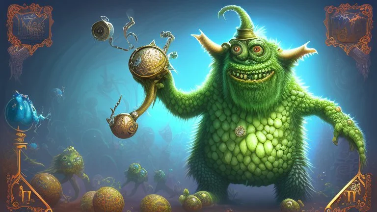 gelly monster in labyrinth