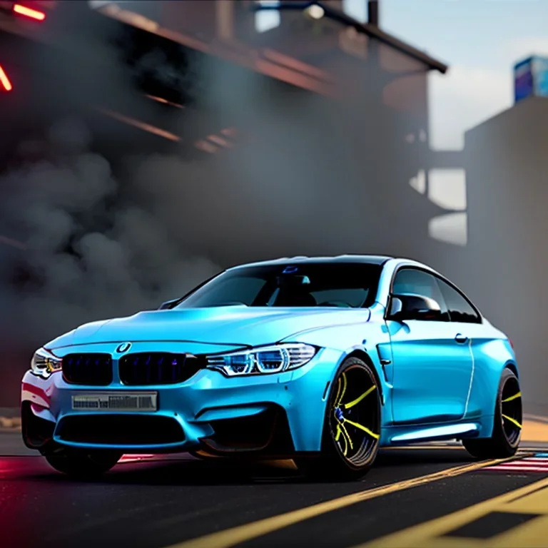 bmw m4 in cyberpunk 2077