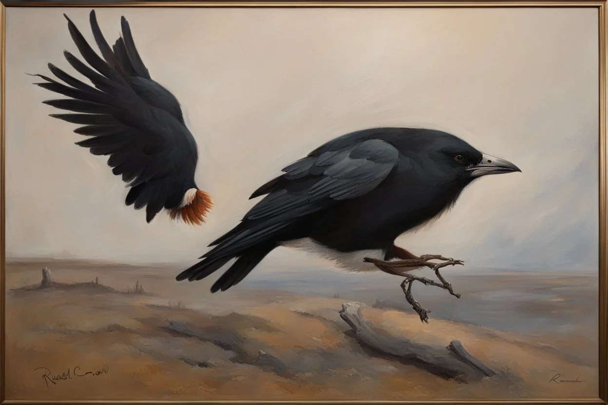 russel crow.19th painting