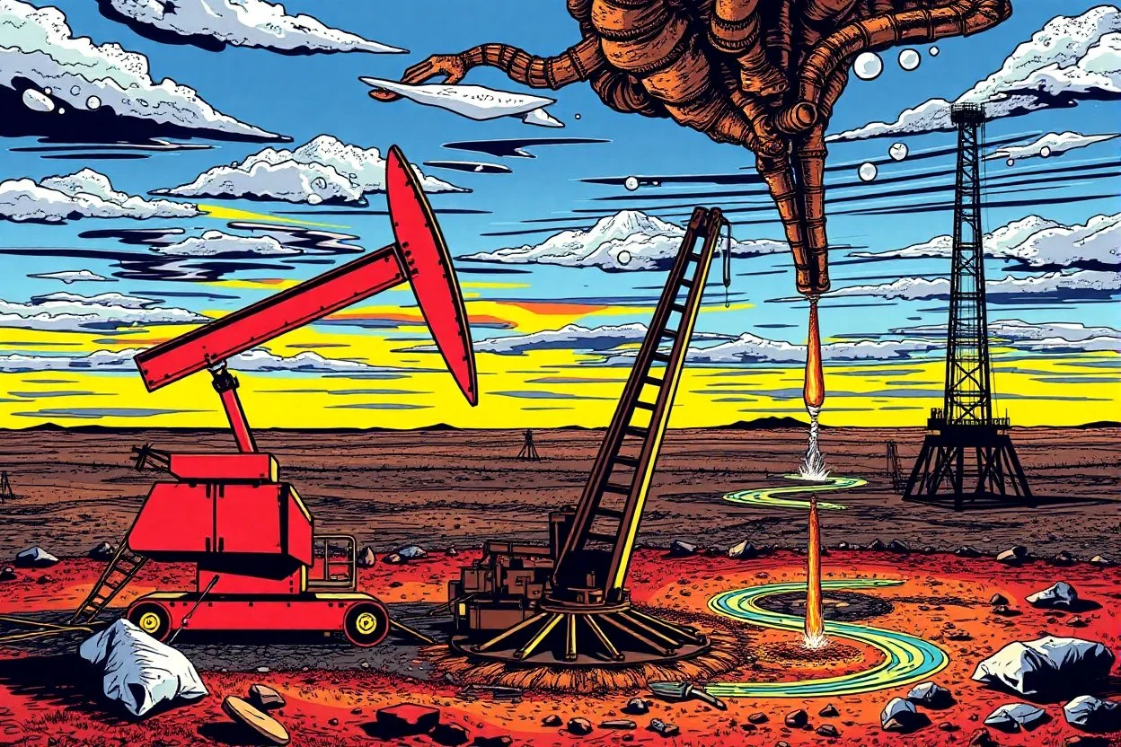 pop art pixels 1000 images oil drilling