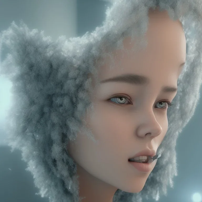 perfect face actress sarah jay, maravilhosa, longos cabelos loiros, 4k, extremamente realista, emotion engine 5, vray, lumion