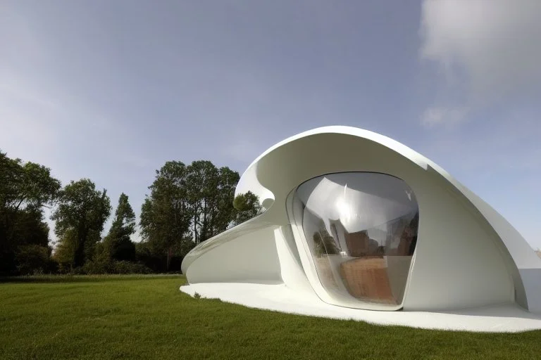 spoon shaped house